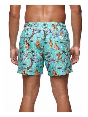 Boardies Tiger Men’s Swim Trunks SZ Large Beach Travel Boys